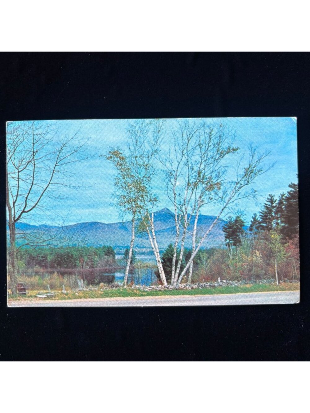 Vintage Postcard 1958 Classical Music Matthay Mt Chocorua Lake White Mtns N.H.